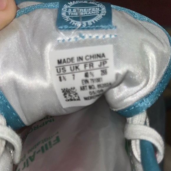 Adidas Blue High-Top Sneakers for Women - Picture 7 of 7